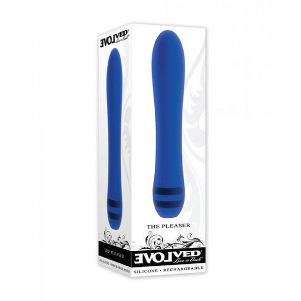 Evolved The Pleaser Vibrator - Blue - Traditional