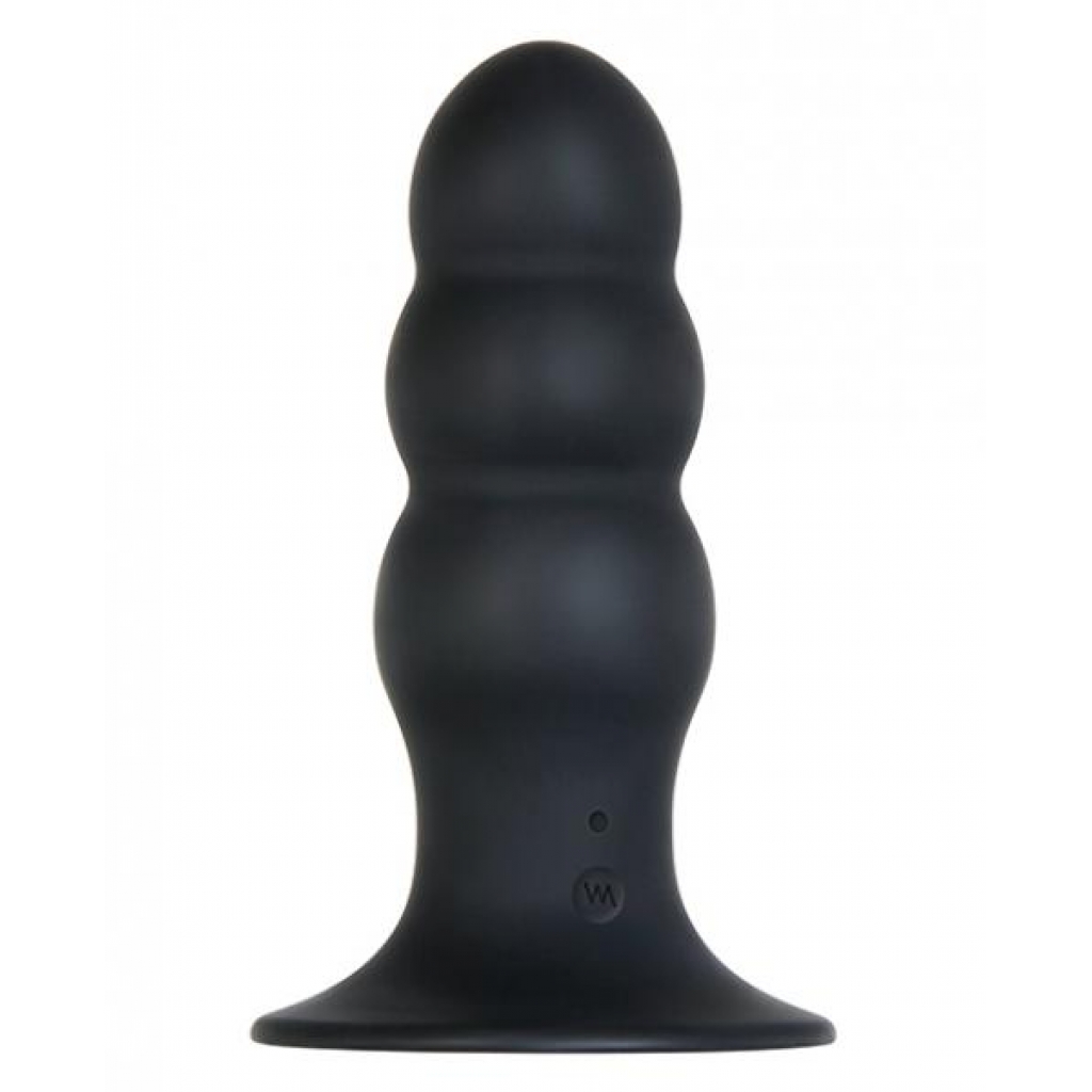 Kong Rechargeable Anal Plug With Remote Control Black - Anal Plugs