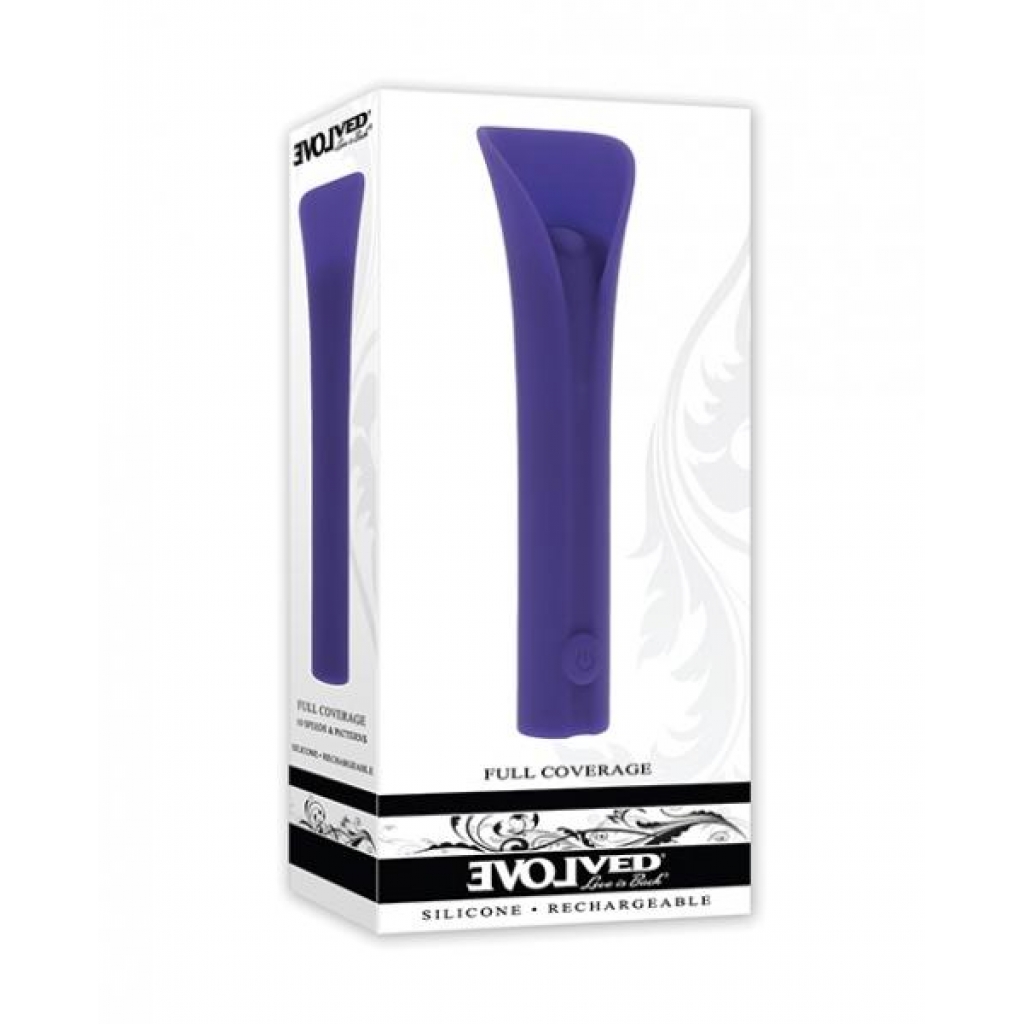 Evolved Full Coverage Stimulator - Purple - Bullet Vibrators