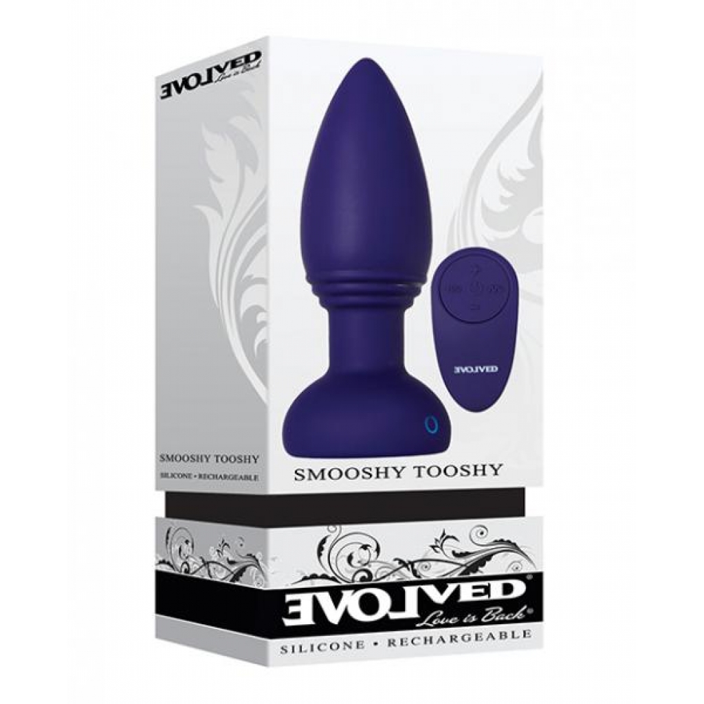 Evolved Smooshy Tooshy - Purple - Anal Plugs