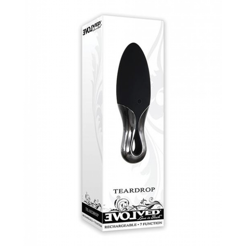 Evolved Teardrop Vibe - Black - Modern Vibrators