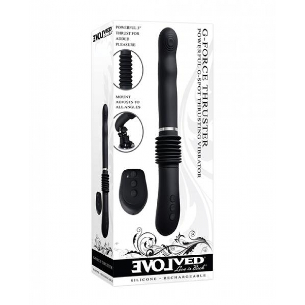 Evolved G Force Thruster - Black - G-Spot Vibrators