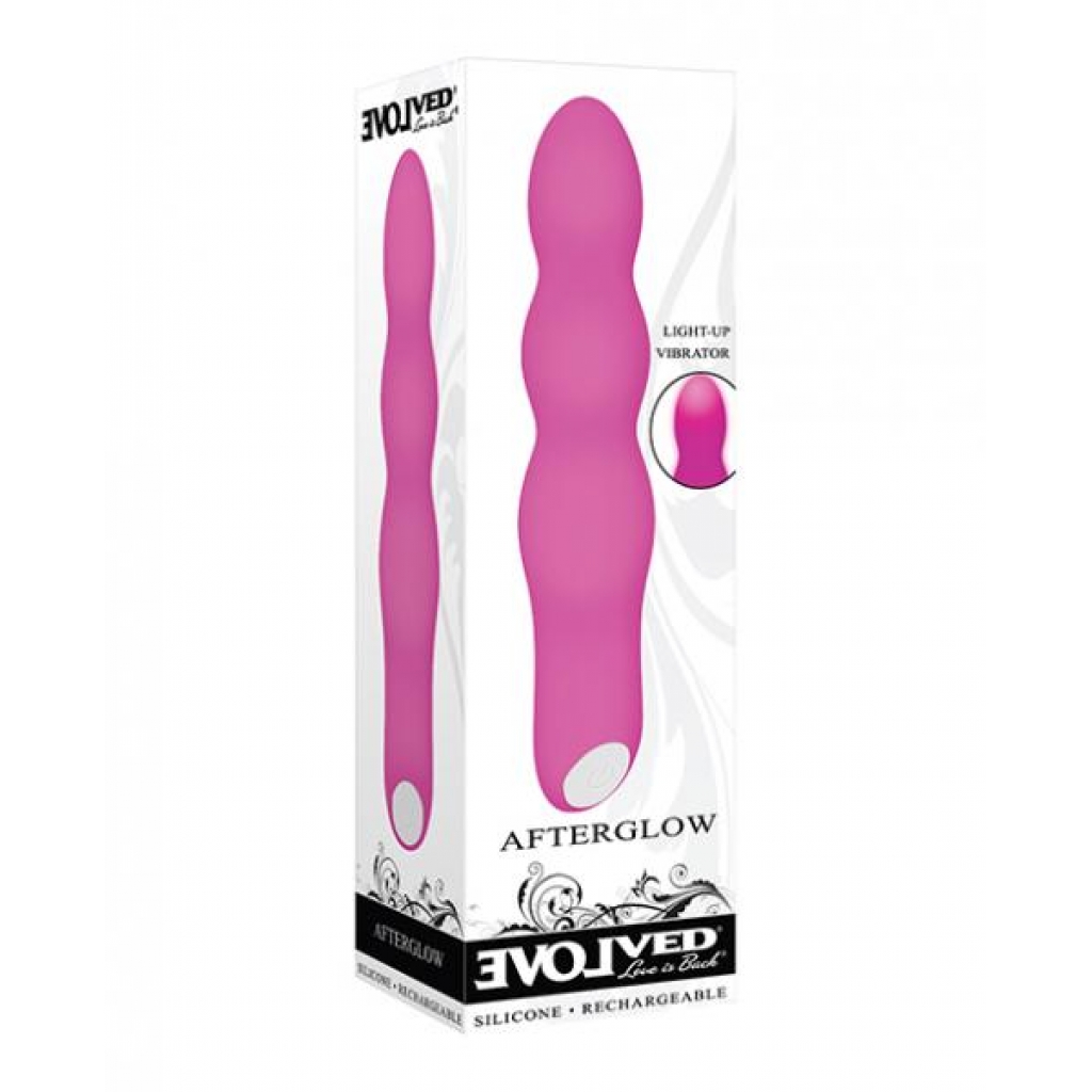 Evolved Afterglow Light Up Vibrator - Pink - Modern Vibrators