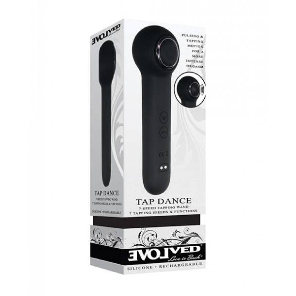 Evolved Tap Dance Tapping Wand - Black - Body Massagers