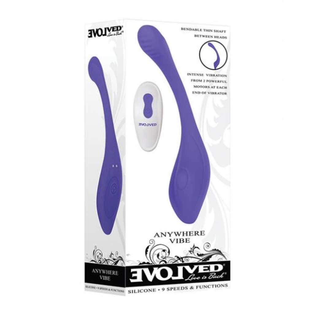 Evolved Anywhere Vibe - Blue - Modern Vibrators