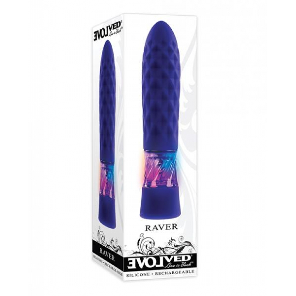 Evolved Raver Light Up Bullet - Purple - Traditional