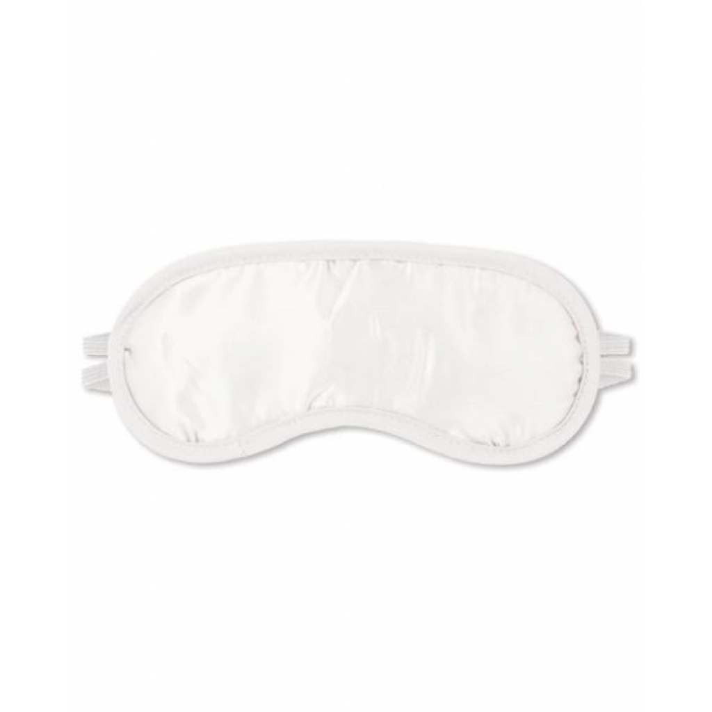 Erotic Toy Satin Fantasy Blindfold White O/S - Blindfolds