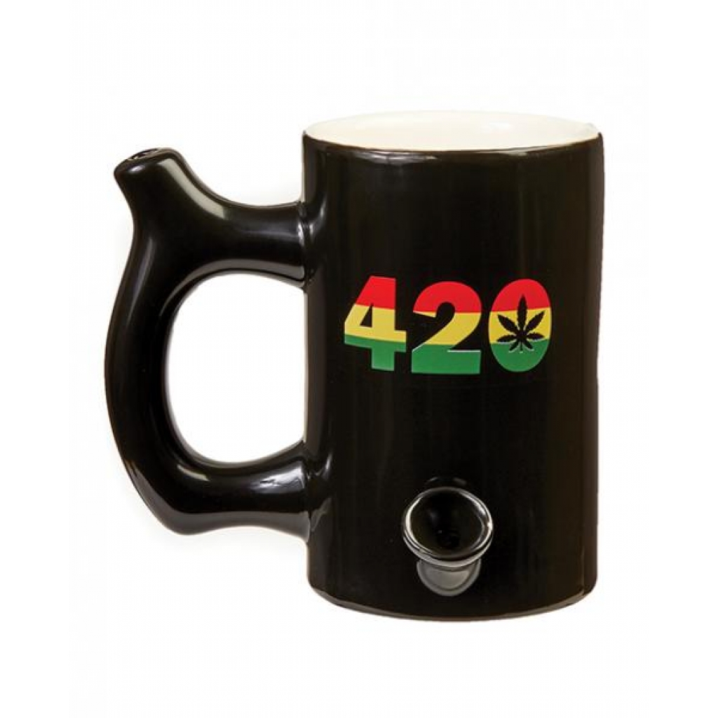 Fashioncraft Large Mug - 420 Black Rasta - Gag & Joke Gifts