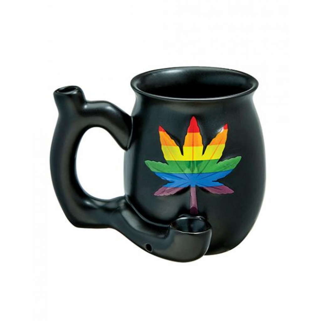 Fashioncraft Small Deluxe Mug - Rainbow Leaf - Gag & Joke Gifts