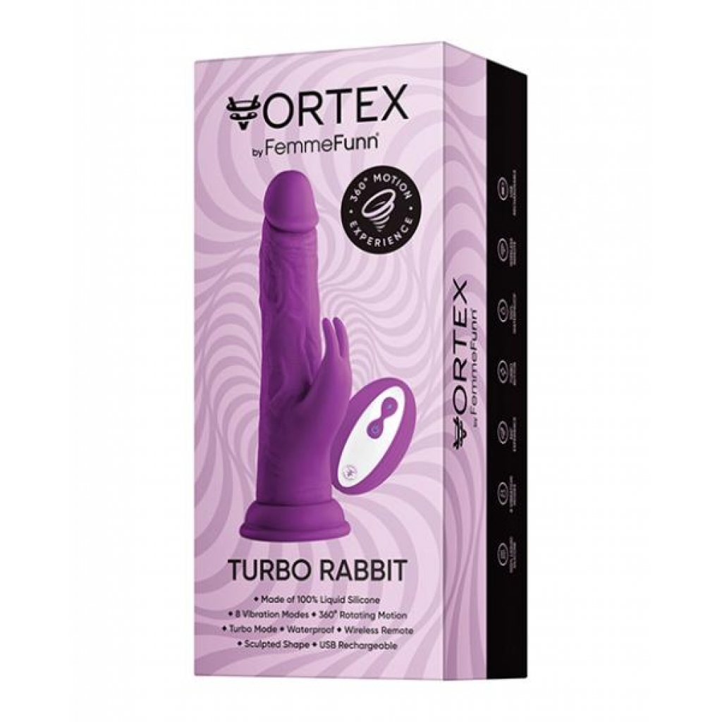 Femme Funn Wireless Turbo Rabbit 2.0 - Purple - Rabbit Vibrators