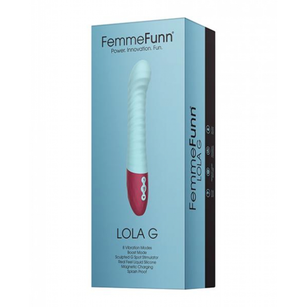 Femme Funn Lola G - Light Blue - G-Spot Vibrators