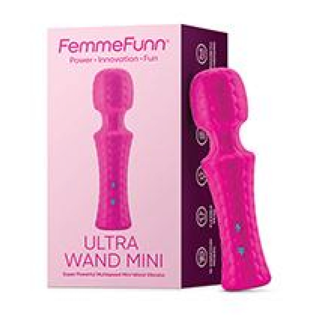 Femme Funn Ultra Wand Mini - Pink - Palm Size Massagers