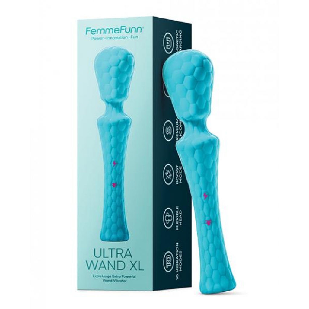 =femme Funn Ultra Wand Xl - Turquoise - Body Massagers