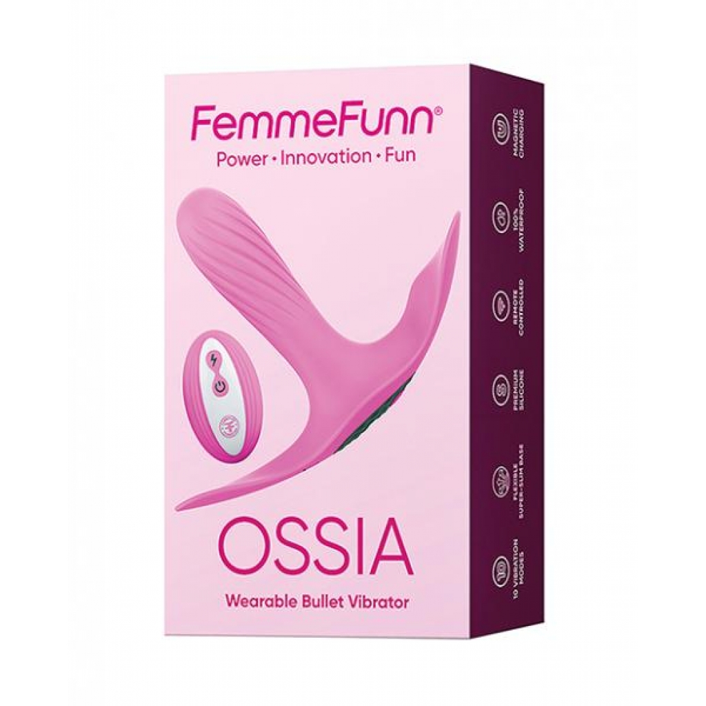 Femme Funn Ossia Wearable Vibrator - Pink - Discreet