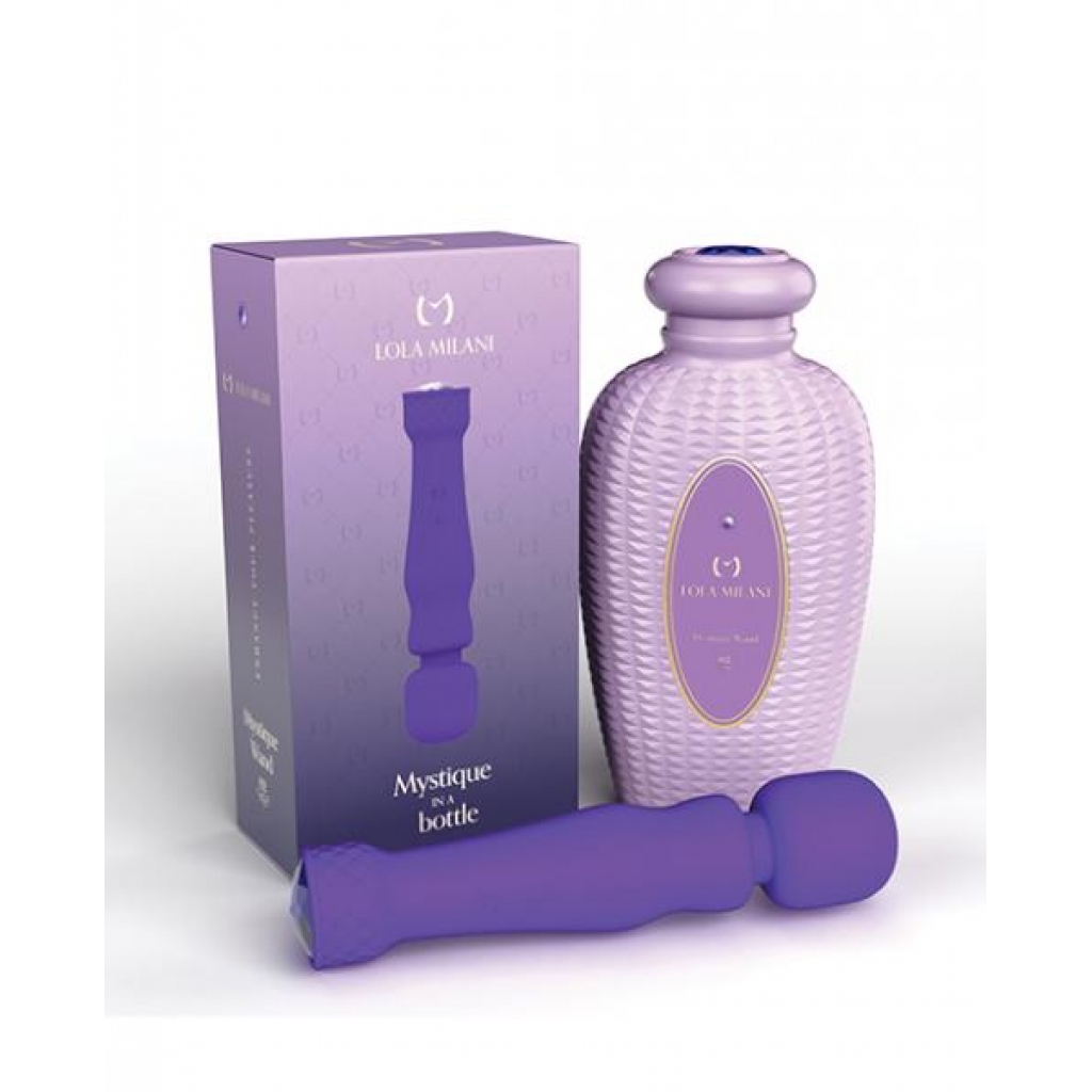 Lola Milani Mystique Wand W/lilac Bottle - Purple - Body Massagers