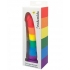 Pride Dildo Realistic Silicone Rainbow - Realistic Dildos & Dongs