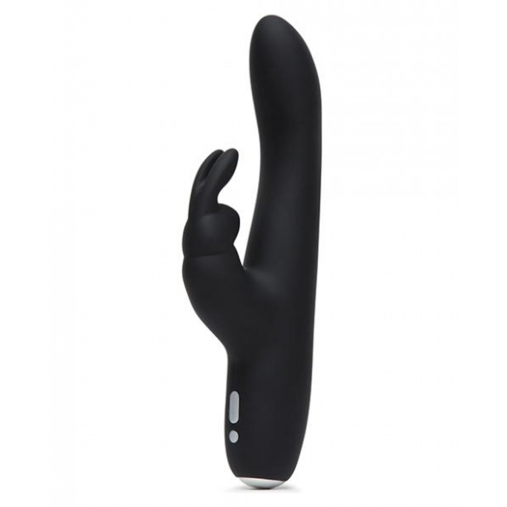 Fifty Shades Of Grey Greedy Girl Slimline Rabbit Vibrator Black - Rabbit Vibrators