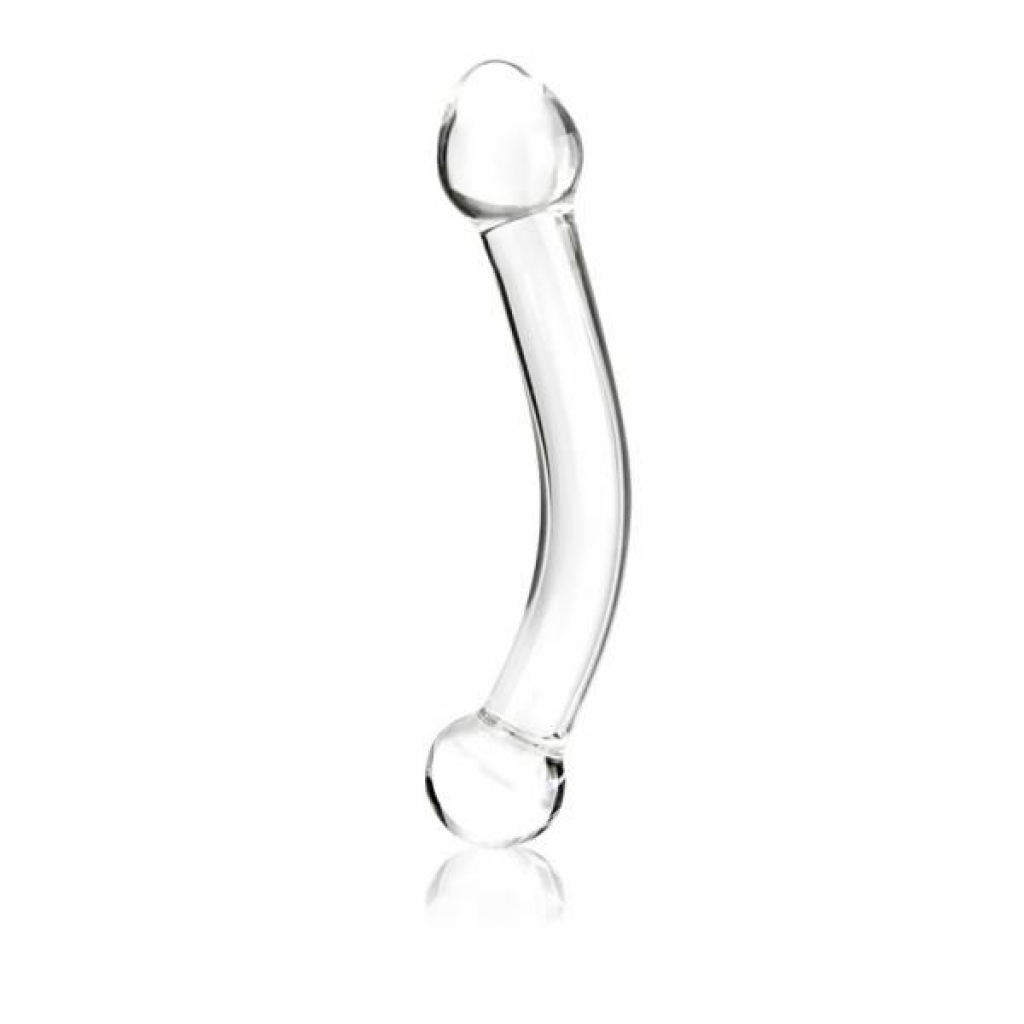 Glas 7-Inch Curved G-Spot Stimulator - Clear