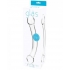 Glas 7-Inch Curved G-Spot Stimulator - Clear