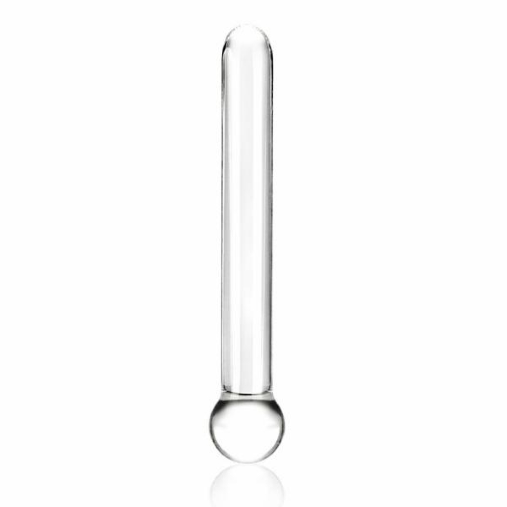 Glas 7 inches Straight Glass Dildo Clear - G-Spot Dildos