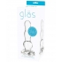 Glas 4 inches Butt Plug Clear Glass - Anal Plugs