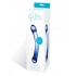 Glas 6 inches Curved G-Spot Glass Dildo Blue - G-Spot Dildos