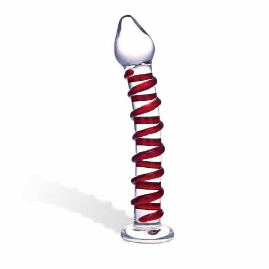 Glas Mr Swirly Glass Dildo - Realistic Dildos & Dongs