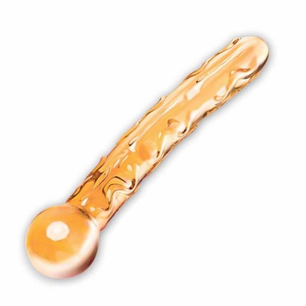 Glas Tickler Dildo Orange Glass Wand - G-Spot Dildos