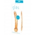 Glas Tickler Dildo Orange Glass Wand - G-Spot Dildos