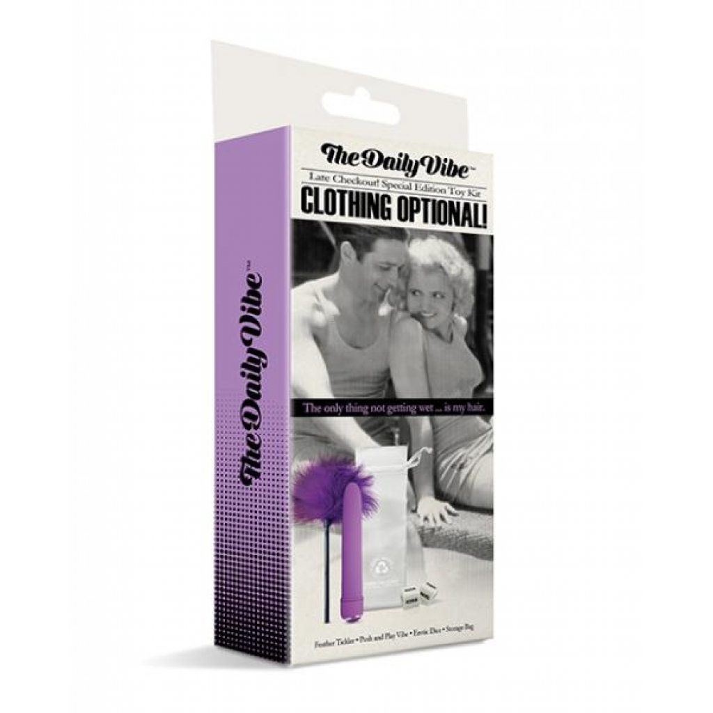 The Daily Vibe Clothing Is Optional Kit - Purple - Kits & Sleeves