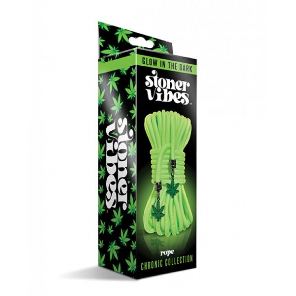 Stoner Vibes Glow In The Dark Rope - Green - Rope, Tape & Ties