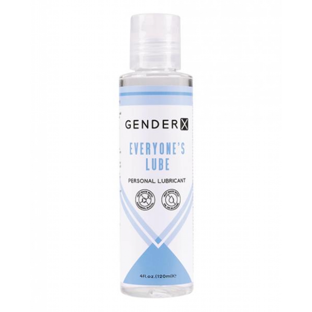 Gender X Flavored Lube - 4 Oz Everyone's - Lubricants