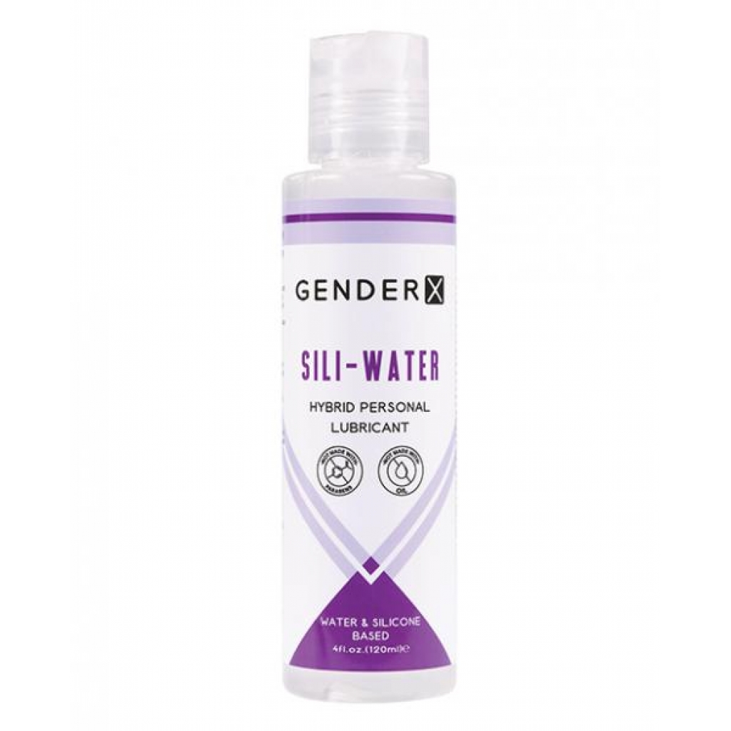 Gender X Sili-water - 4 Oz - Lubricants