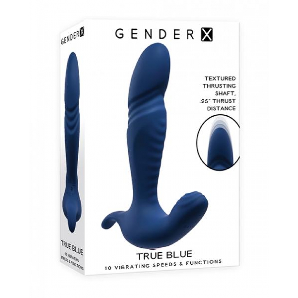 Gender X True Blue - Blue - Prostate Massagers