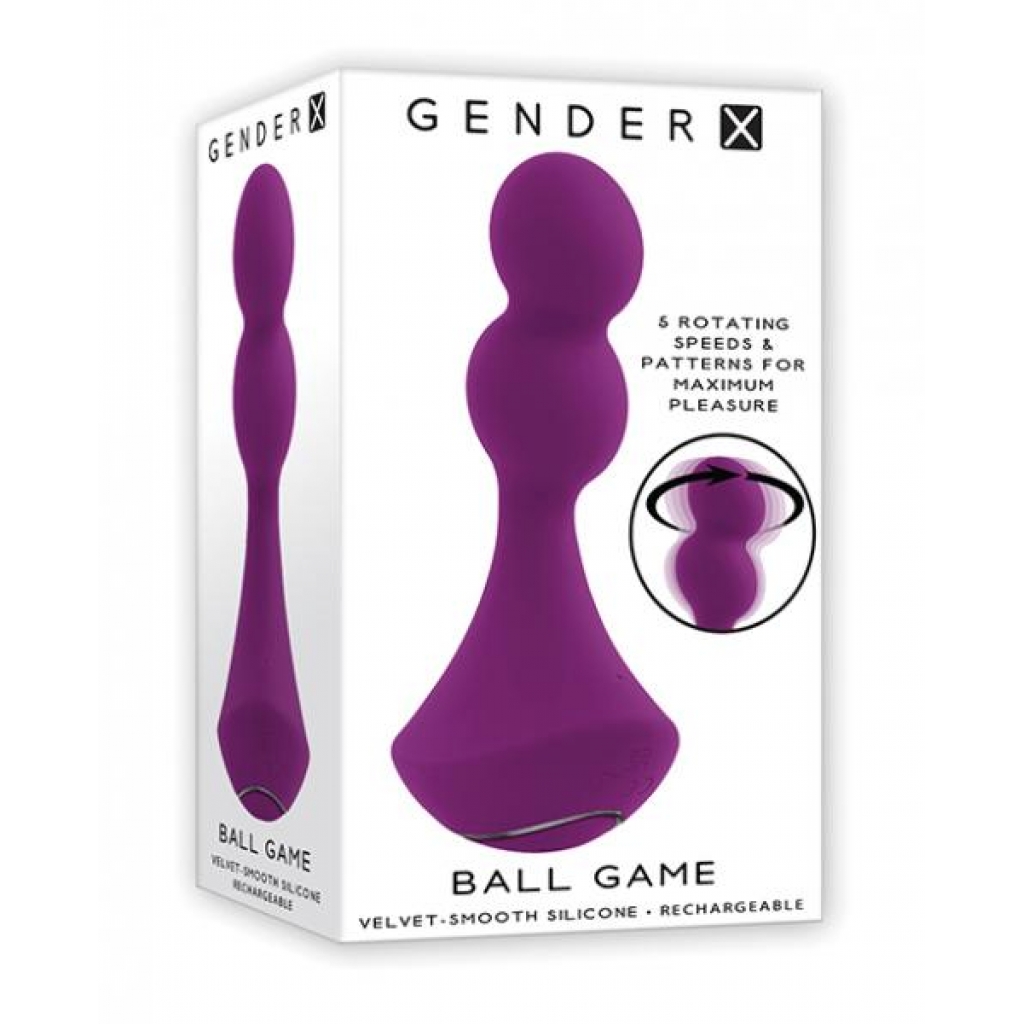 Gender X Ball Game - Purple - G-Spot Vibrators