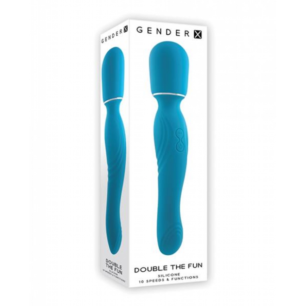 Gender X Double The Fun - Teal - Body Massagers