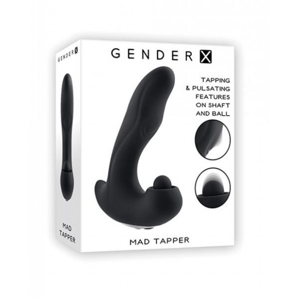 Gender X Mad Tapper - Black - Prostate Toys