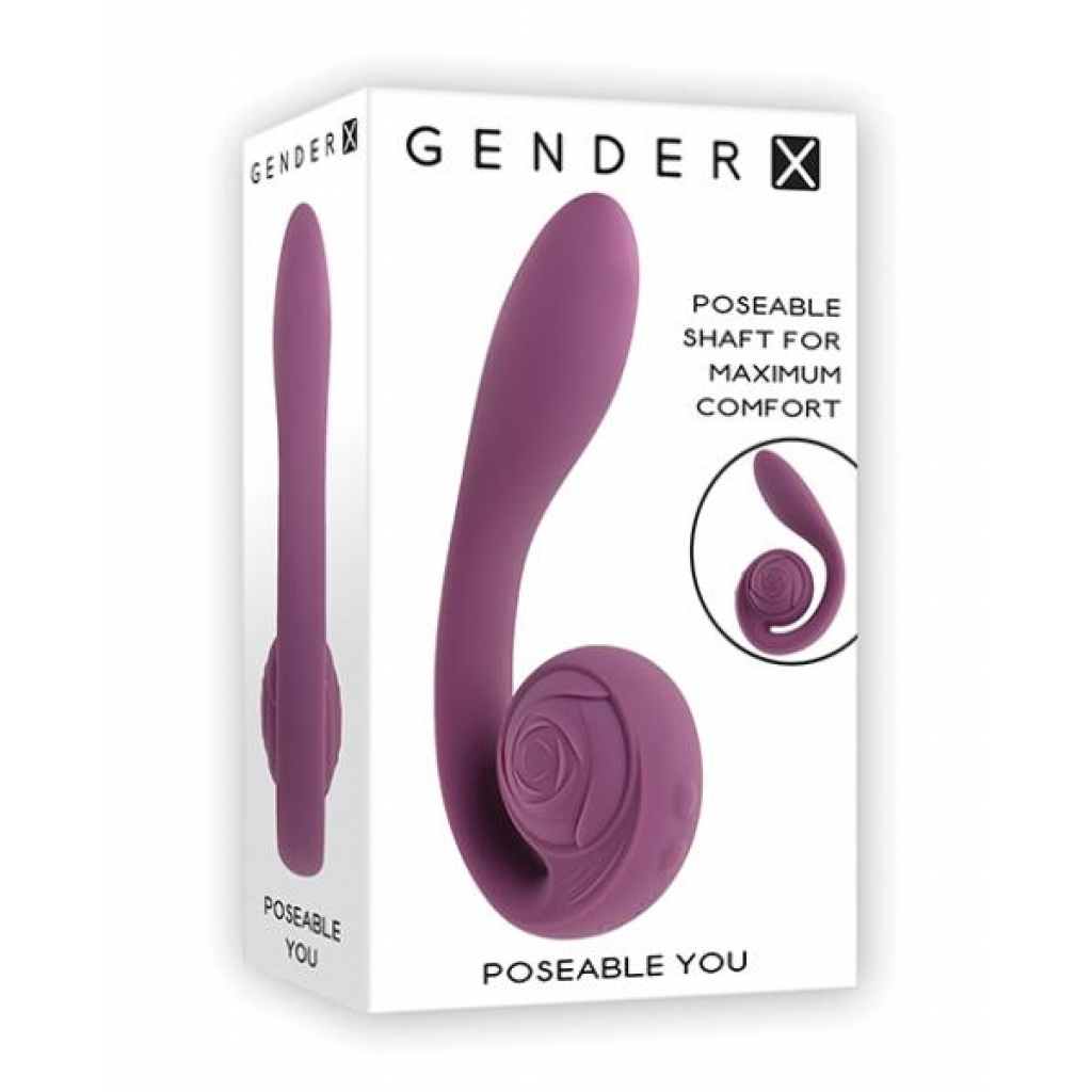 Gender X Poseable You - Purple - Modern Vibrators