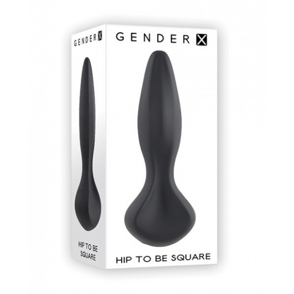 Gender X  Hip To Be Square - Black - Anal Plugs