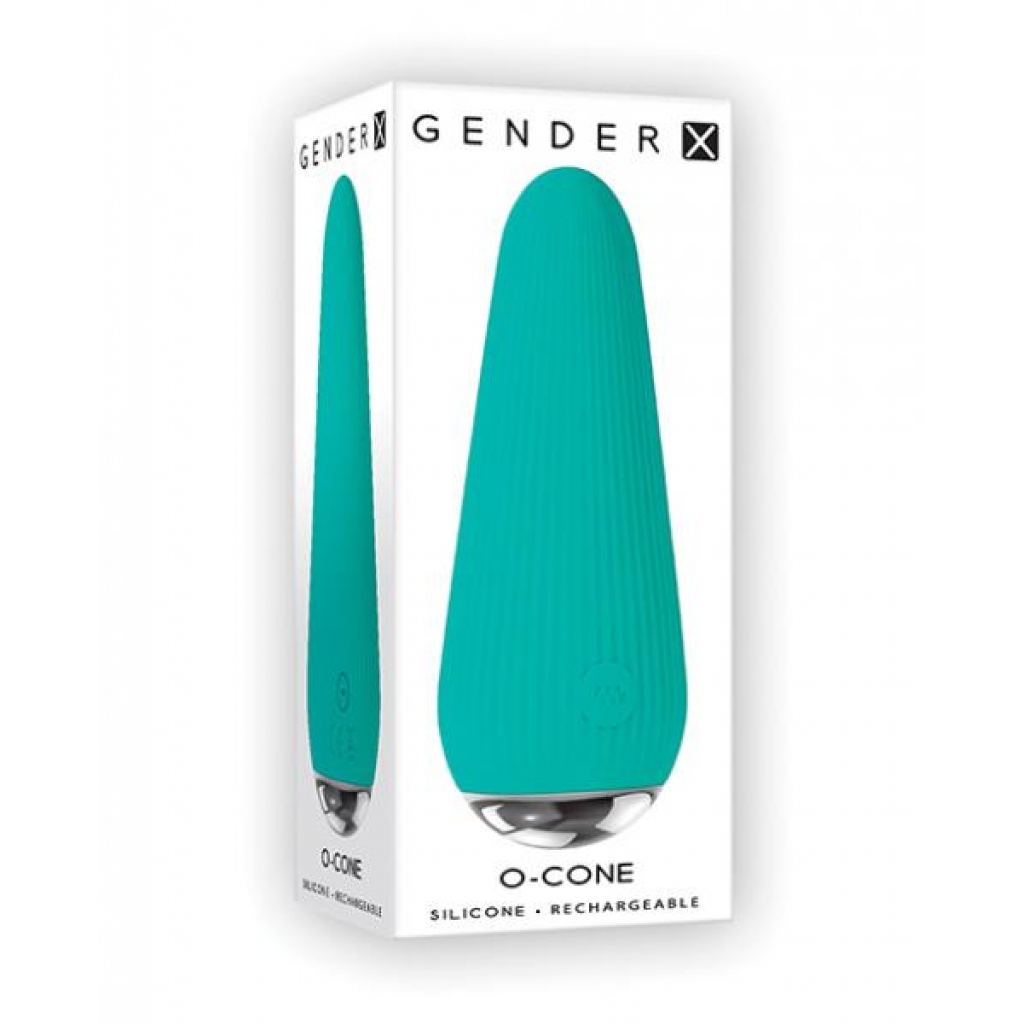 Gender X O-cone - Teal - Huge Anal Plugs