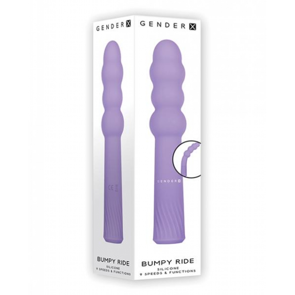 Gender X Bumpy Ride - Purple - Modern Vibrators