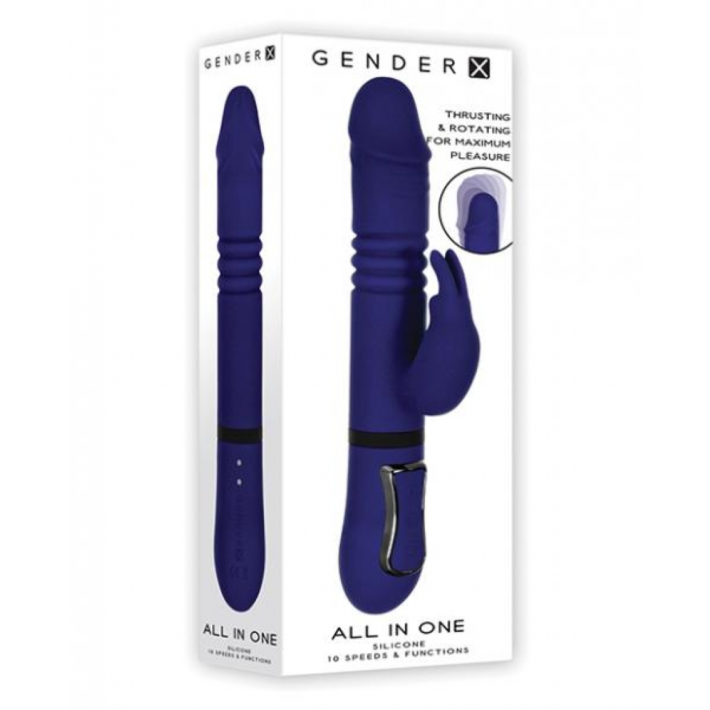 Gender X All In One - Purple - Rabbit Vibrators