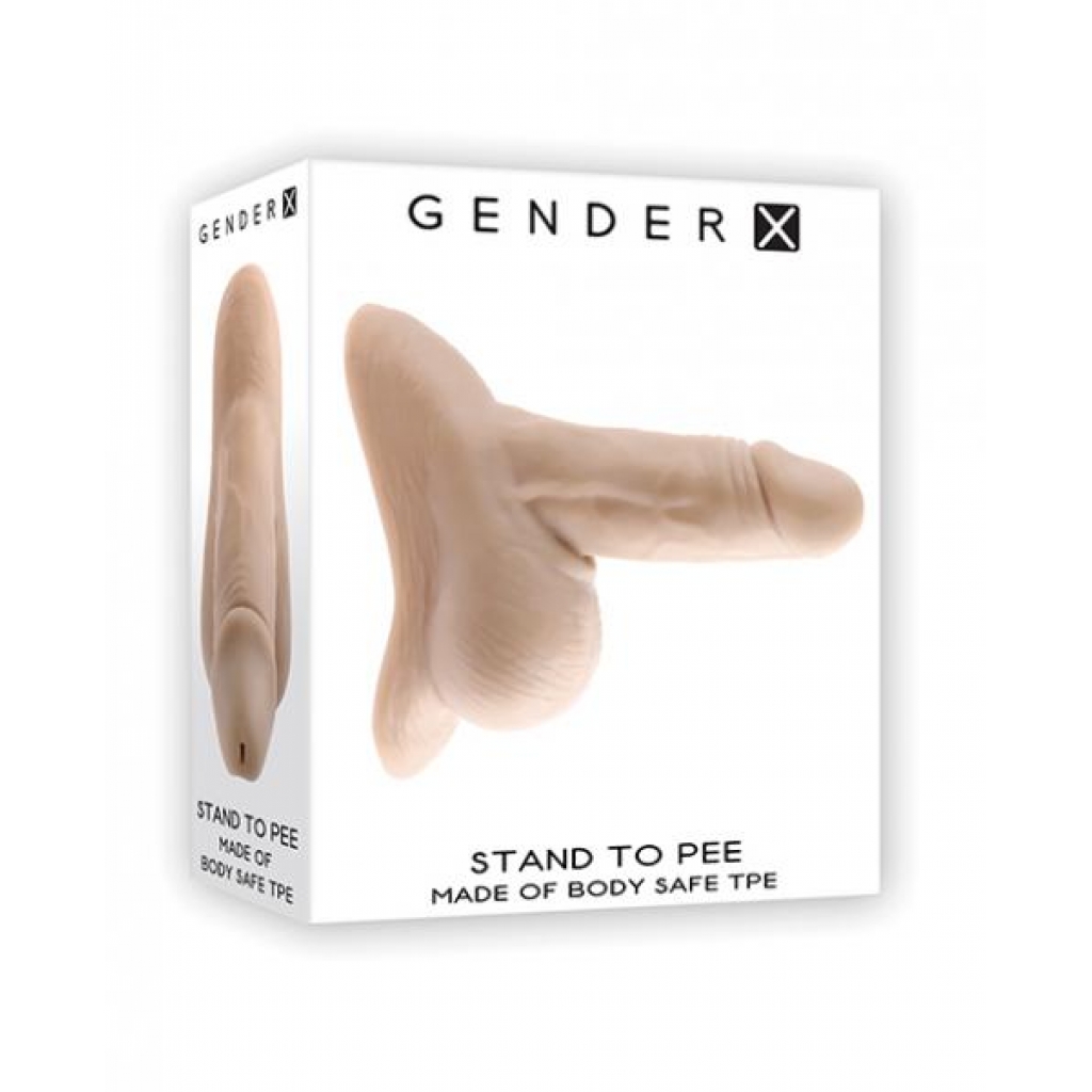 Gender X Silicone Stand To Pee - Light - Fetish Clothing