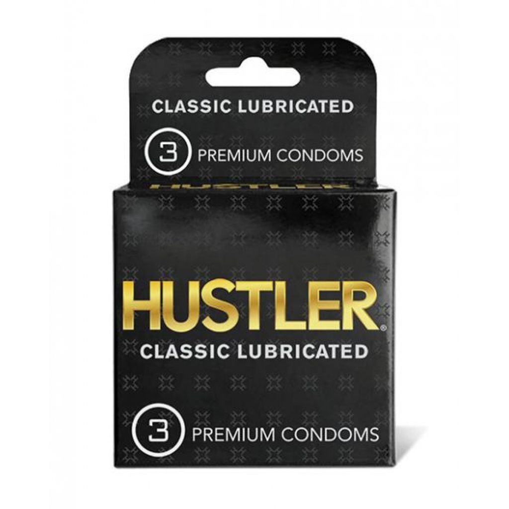 Hustler Classic Lubricated Premium Condoms - Pack Of 3 - Condoms