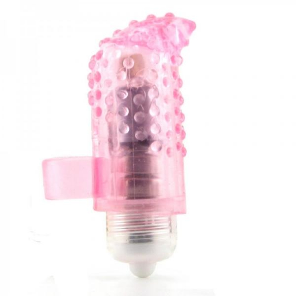 Frisky Finger Light Up Finger Massager - Pink - Finger Vibrators