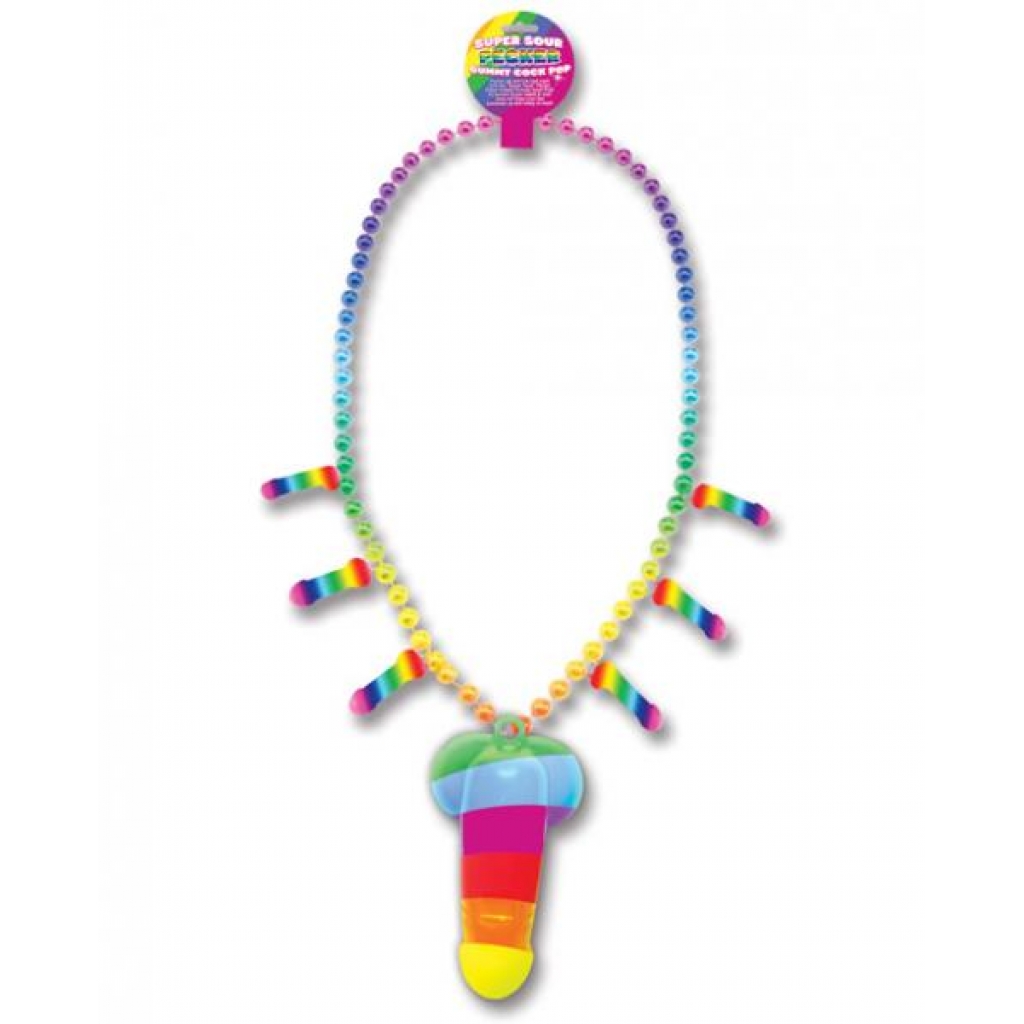 Rainbow Pecker Whistle Necklace - Party Wear