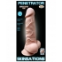 Skinsations Penetrator 7 inches Dildo Beige - Realistic Dildos & Dongs