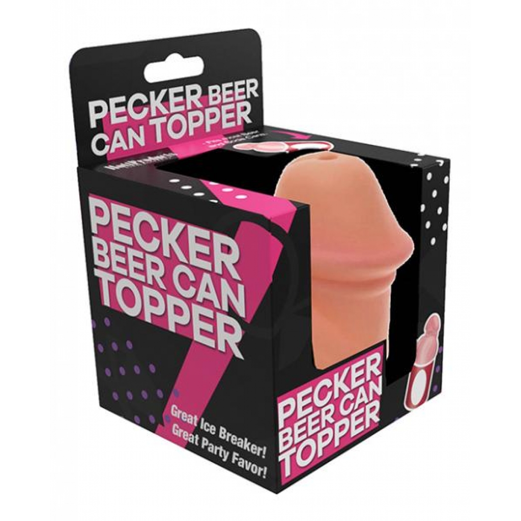 Pecker Beer Can Topper - Gag & Joke Gifts