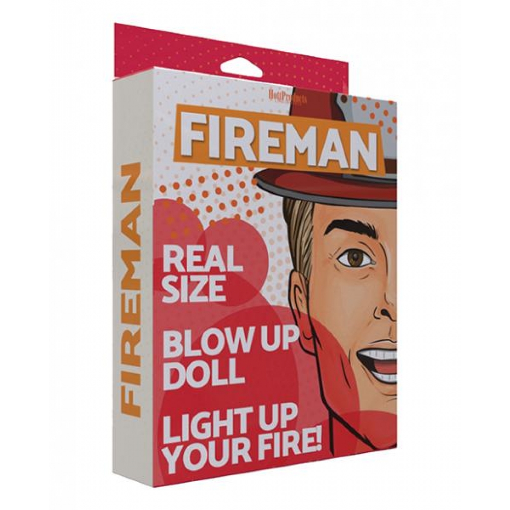 Inflatable Party Doll - Fireman Lover