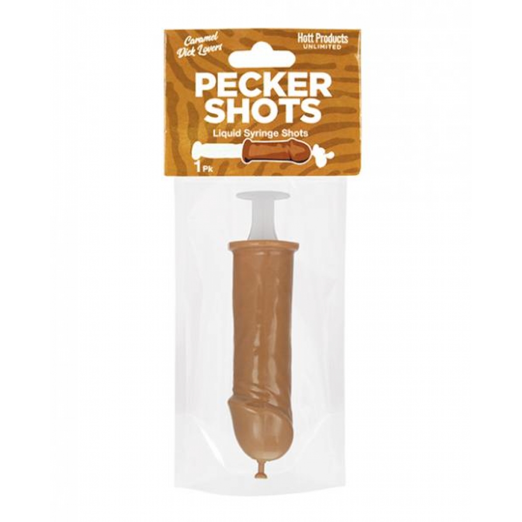 Pecker Shot Syringe - Brown - Serving Ware